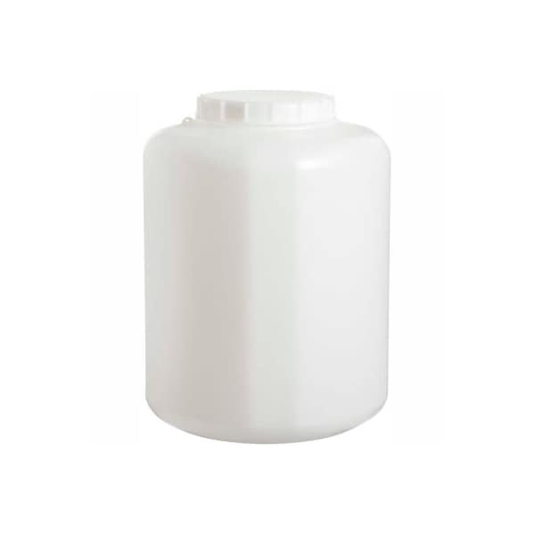 Bel-Art Bel-Art Heavy Duty Closure Bottle 109060010, HDPE, 10000ml, Clear, Wide Mouth, 1/PK 10906-0010 - main